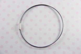 Основание для колье серо-синий