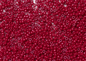 Бисер Япония MIYUKI Seed Beads 15/0 5г 1464 окрашенный бордовый непрозрачный