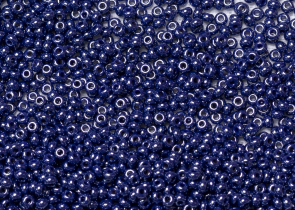 Бисер Чехия круглый 10/0 500г 33061 темно-синий блестящий