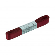 Лента атласная 12 мм ( 1/2 ") "Gamma" ФАСОВКА 5.4 м №030 т.бордовый