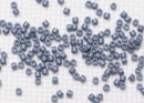 Бисер Япония MIYUKI Delica цилиндр 10/0 5 г DBM-0376 светло-серо-синий металлизированный матовый